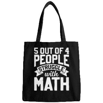 Discover Math teacher joke for mathematics mathematician Bags