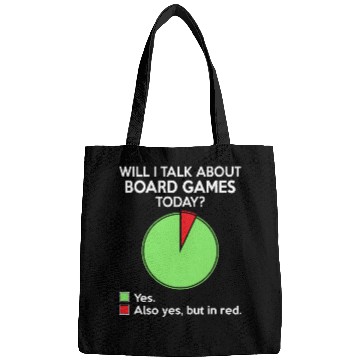 Discover Will i talk about board game today for board gamer Bags