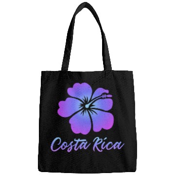 Discover Costa Rica Hibiscus Bags