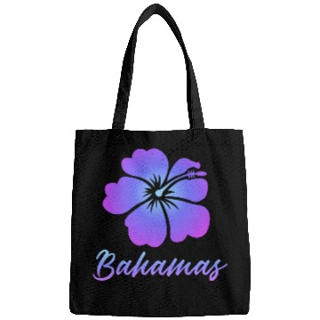 Discover Bahamas Hibiscus Bags