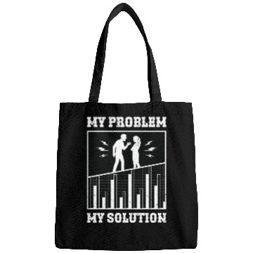 Discover Statistician My Problem My Solution Pictogram Dad Bags