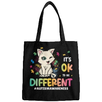 Discover Support Autistic Adults Kids Autism Different Cat Bags