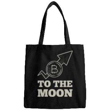 Discover To The Moon Design Bags