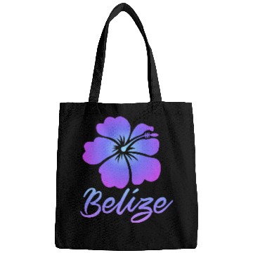 Discover Belize Hibiscus Bags