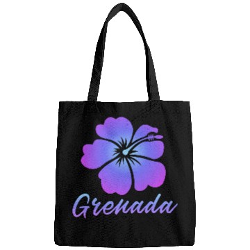 Discover Grenada Hibiscus Bags