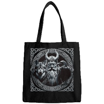 Discover Viking Warrior Man Odin Thor Norman Walhalla Bags