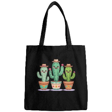 Discover Desert Trio: Boho Cactus Cowboys Bags