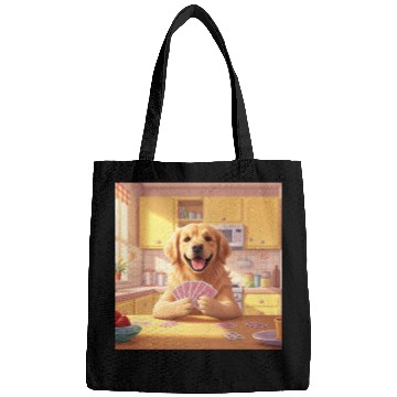 Discover card game dog Bags