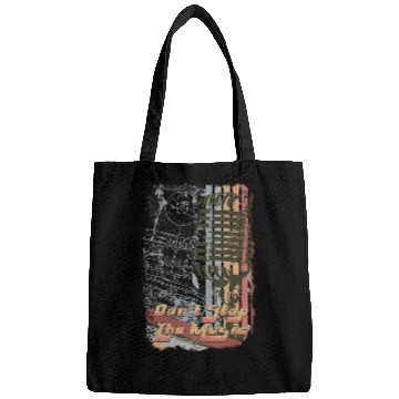 Discover "DON’T STOP THE MUSIC" Graphic Merch Bags