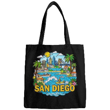 Discover San Diego Bags