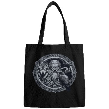 Discover Viking Warrior Man Odin Thor Norman Walhalla Bags