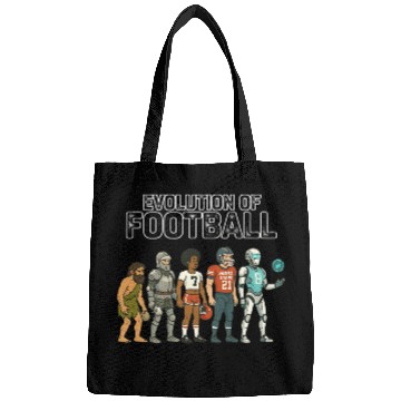 Discover Football Evolution Timeline for Draft and Game Day Bags
