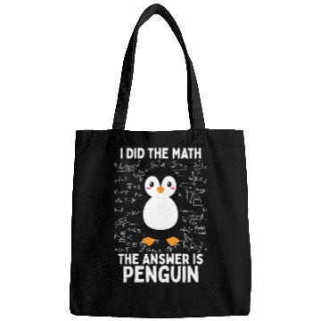 Discover I Did the Math, The Answer is Penguin Bags