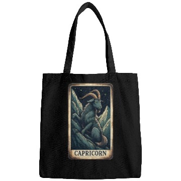 Discover Zodiac Card Capricorn Bags