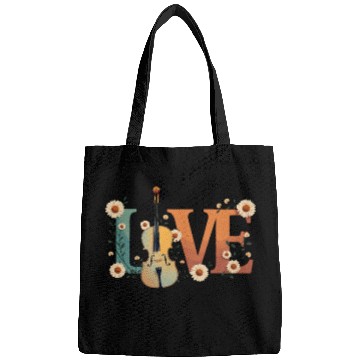 Discover Love Cello Love With Flowers For Cellists Bags