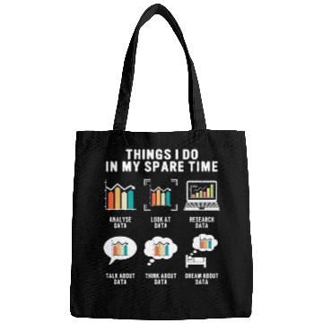 Discover Things i do data geek analyst for statistics Bags