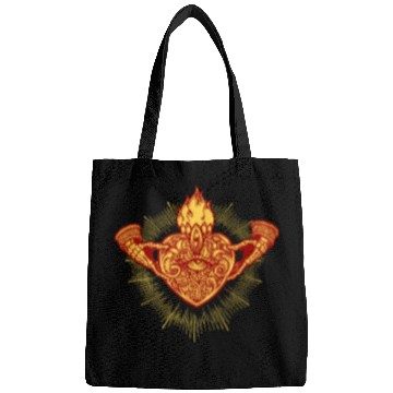 Discover Sacred Heart Claddagh Symbol - Fire Bags
