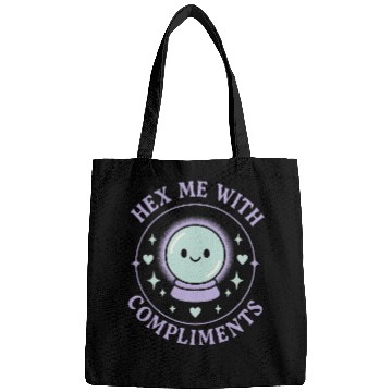 Discover Wholesome Goth Humor Cute Creepy Mental Health Bags