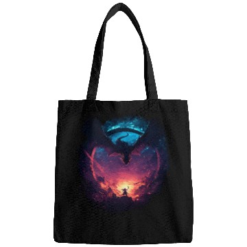 Discover Epic Dragon Motif Fantasy Meets Heroism Bags