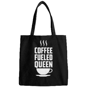 Discover Coffee Fueled Queen Mothers Day Design Bags