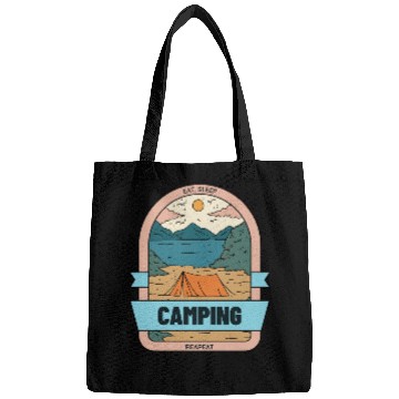 Discover Eat Sleep CAMPING Repeat – Retro Bags