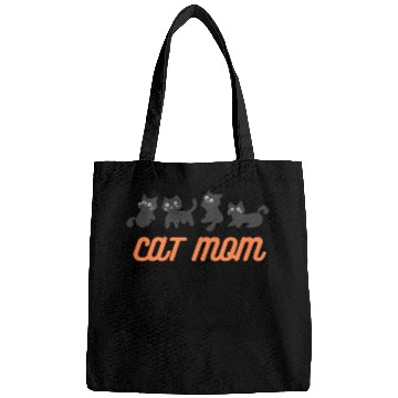 Discover cat mom Bags