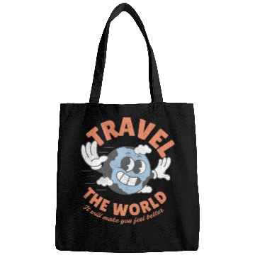 Discover Travel The World Bags