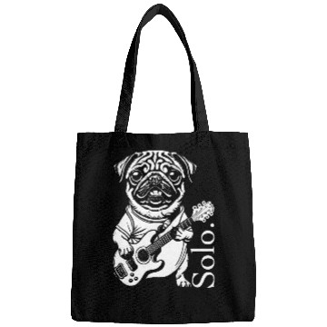 Discover Pug solo. Dark colors Bags