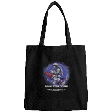Discover Ride the Rocket. Rule the Galaxy Bags