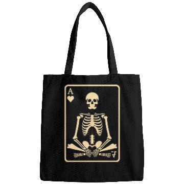 Discover Meditating Skeleton Ace Card Bags