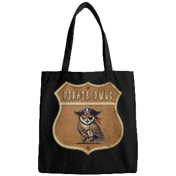 Discover Pirates Owl Design Bags