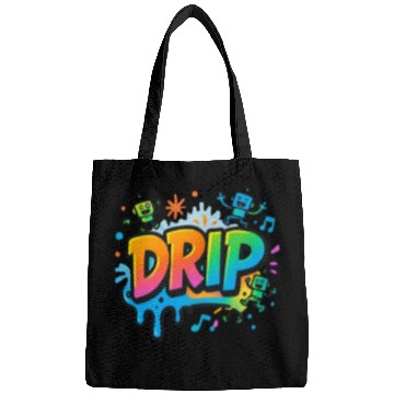 Discover DRIP Graffiti Robot Bags – Fun Streetwear Style