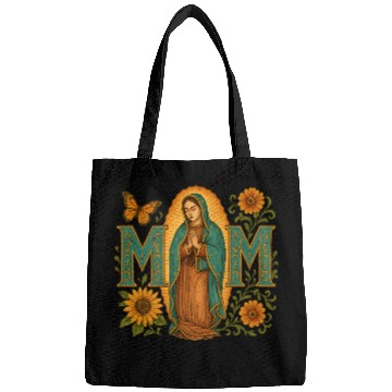 Discover Mexican Mom Mexican Heritage Virgen De Guadalupe Bags