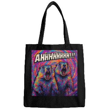 Discover AHHHHHHH!!! – Screaming Marmots Go Psychedelic Bags