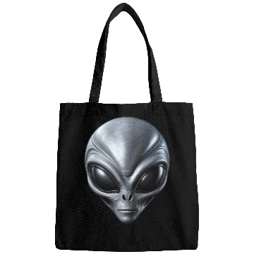 Discover Small Grey Alien Extraterrestrial ET Being Bags