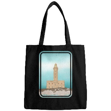 Discover Vieste Lighthouse Italy Bags