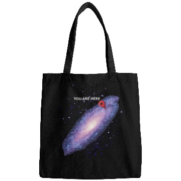 Discover 'You are here' Galaxy Geek Bags