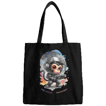 Discover Houston We Have A Monkey Bags