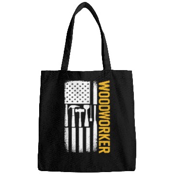 Discover American Flag Patriotic Woodworker Vintage Bags