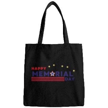 Discover Happy Memorial Day – USA Star & Stripes Design Bags