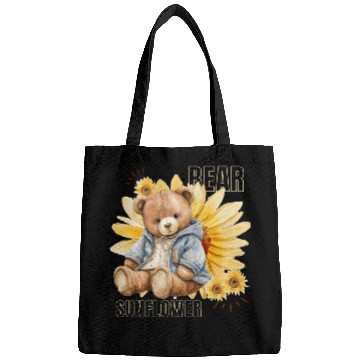 Discover Bear and Sunflower Bags