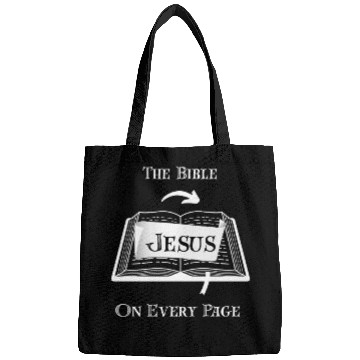 Discover The Bible Jesus on Every Page Bags