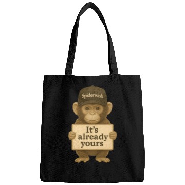 Discover It's Already Yours - Brown Monkey Bags
