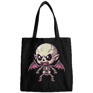 Discover Cute Vampire Skeleton – Bat-Winged Monster Bags