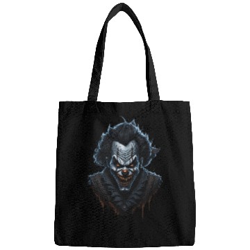Discover Vampire Skull Realistic Horror Art Bags
