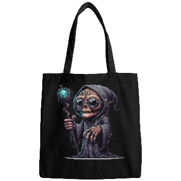 Discover Cosmic Skull Wizard – Creepy Arcane Sorcerer Bags