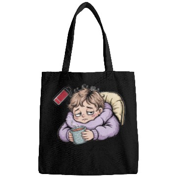 Discover Social Battery 0% – Please Do Not Disturb Bags