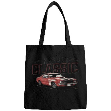 Discover Vintage Muscle Car Keep It Classic Bags