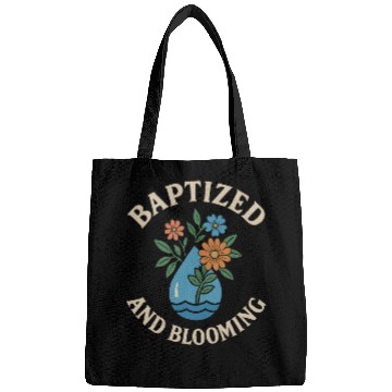 Discover Baptized and Blooming Floral Embrace Bags