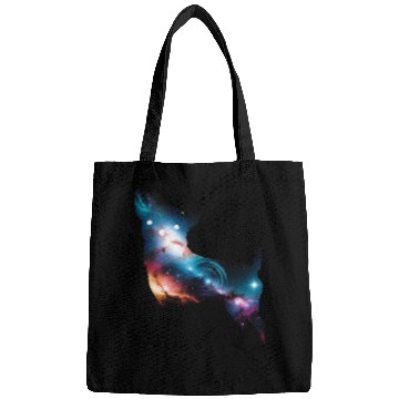 Discover Galaxy Chihuahua Silhouette Bags